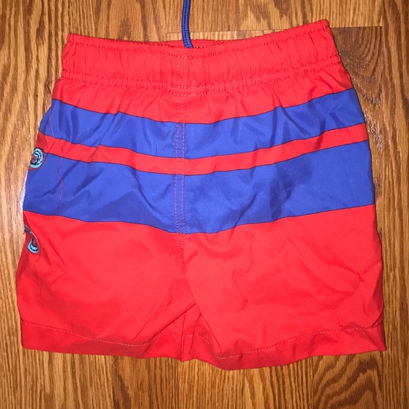 J. Khaki Octopus Swim Trunks - Picture 3 of 5